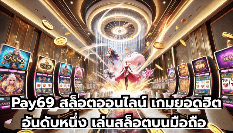 Pay69 สล็อตออนไลน์ เกมยอดฮิต อันดับหนึ่ง เล่นสล็อตบนมือถือ แจ๊คพ็อต แตกหนัก จัดเต็ม