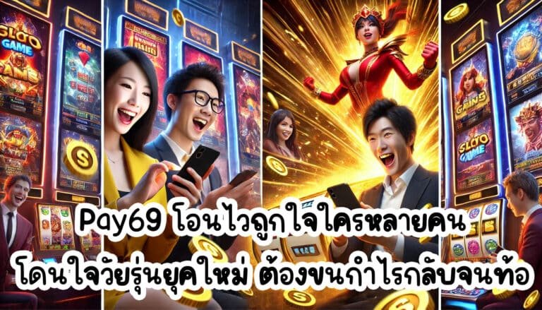 Pay69 โอนไวถูกใจใคร หลายคน โดนใจวัยรุ่นยุคใหม่ ต้องขนกำไรกลับจนท้อ-1